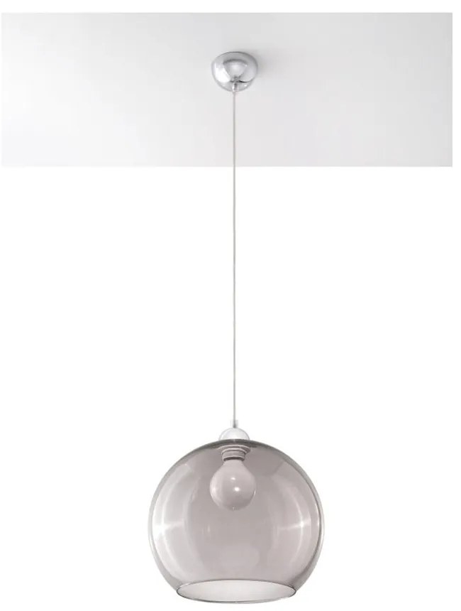 Szara lampa wisząca Nice Lamps Bilbao