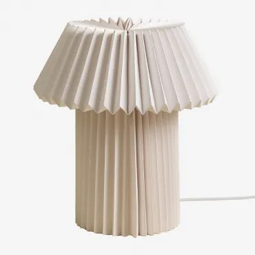 Papierowa Lampa Stołowa Lesina Kids Biała - Sklum