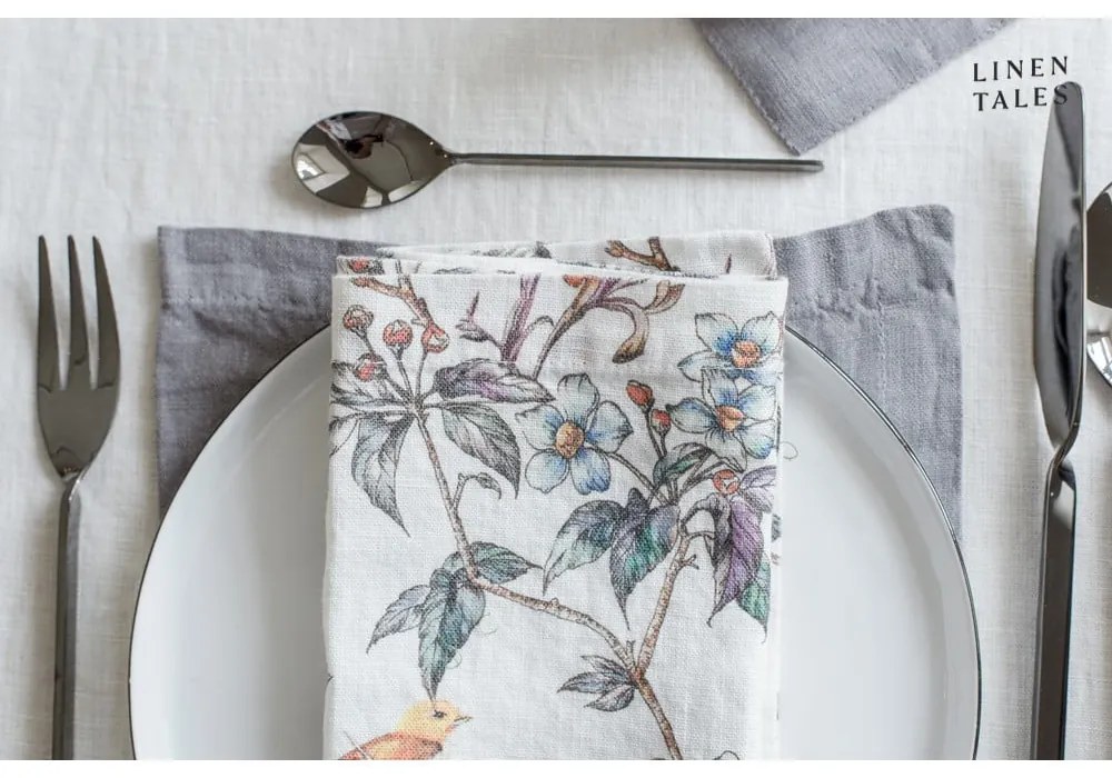 Lniany obrus 140x140 cm – Linen Tales