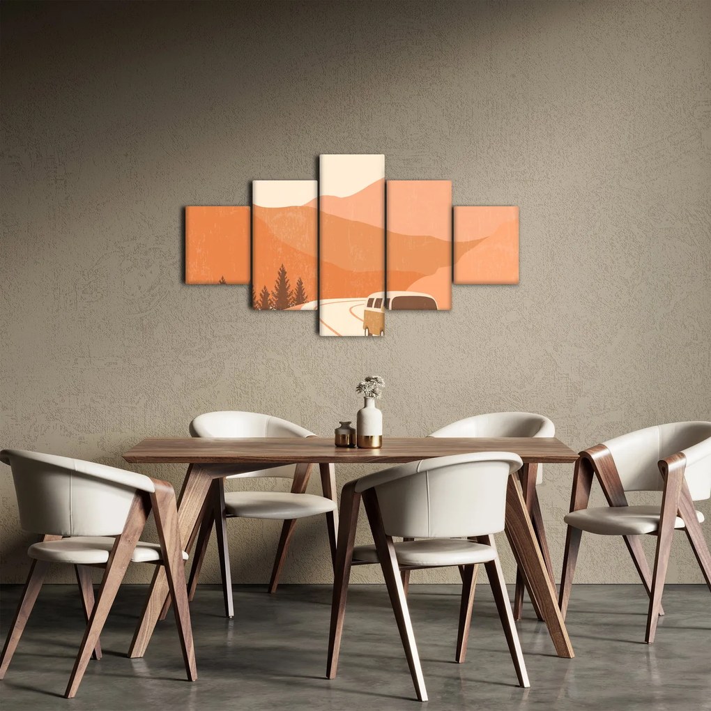 Obraz - Vintage van N⁰1 (125x70 cm)