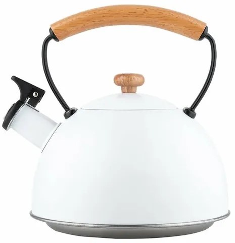 Florina Czajnik do herbaty ze stali nierdzewnej Natura Line 2,3 l, biały