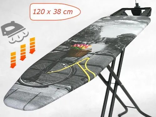 Deska do prasowania z gniazdkiem i blokadą rozkładania B8-C61