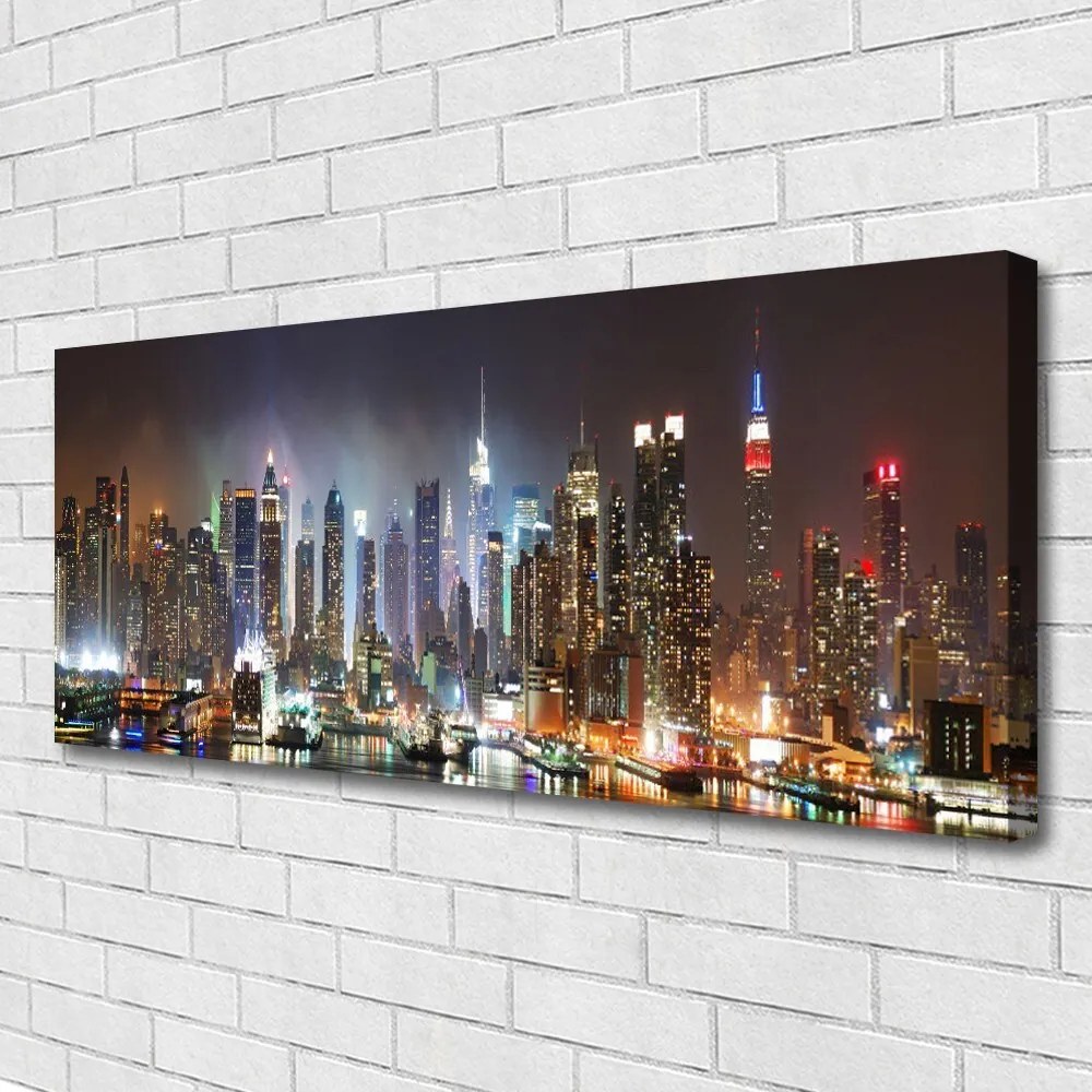 Obraz canvas Światła Wielkiej Metropolii