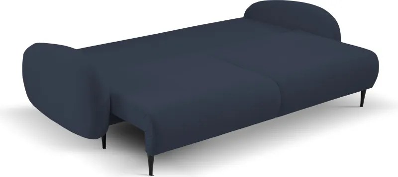 Sofa SOFT z funkcja spania i pojemnikiem CIEMNY NIEBIESKI RUN AGAIN 77