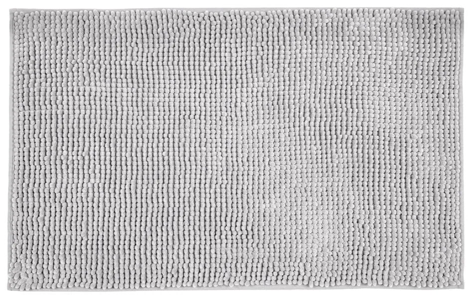 Jasnoszary tekstylny dywanik łazienkowy 50x80 cm Chenille – Allstar