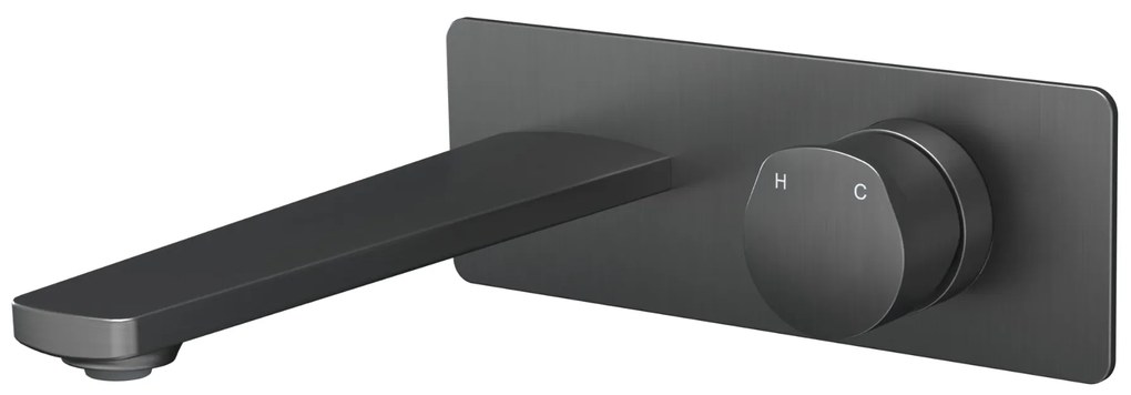 Designerska ścienna bateria umywalkowa XELO