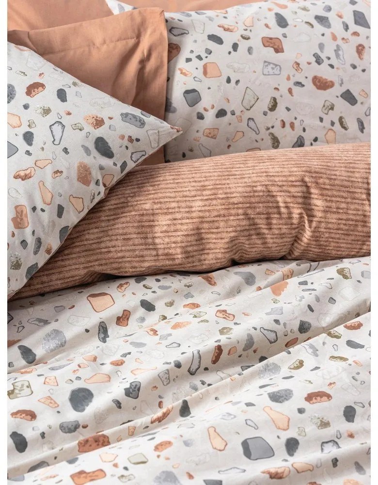 Pościel jednoosobowa z bawełny renforcé 140x200 cm Earth-Inspired Calm – Mila Home Luxury