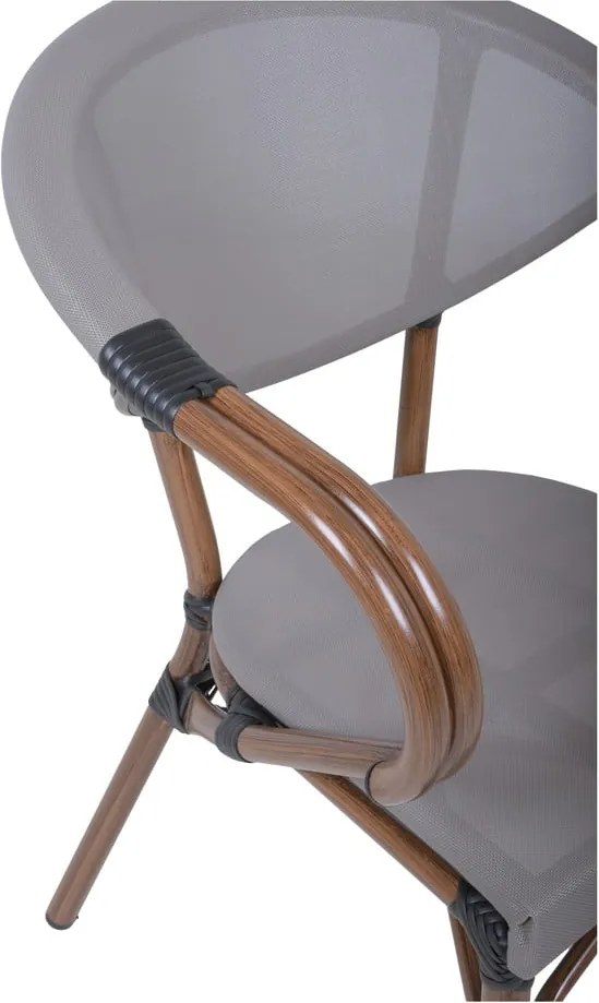 Beżowe metalowe krzesło ogrodowe Toskana – Garden Pleasure