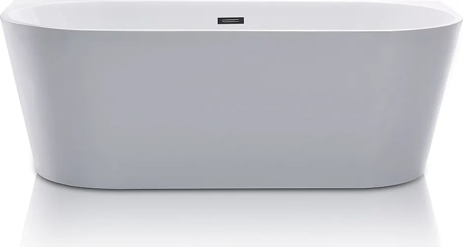 Wanna wolnostojąca przyścienna DIVINA - 170*75*58cm - 245L - Biała