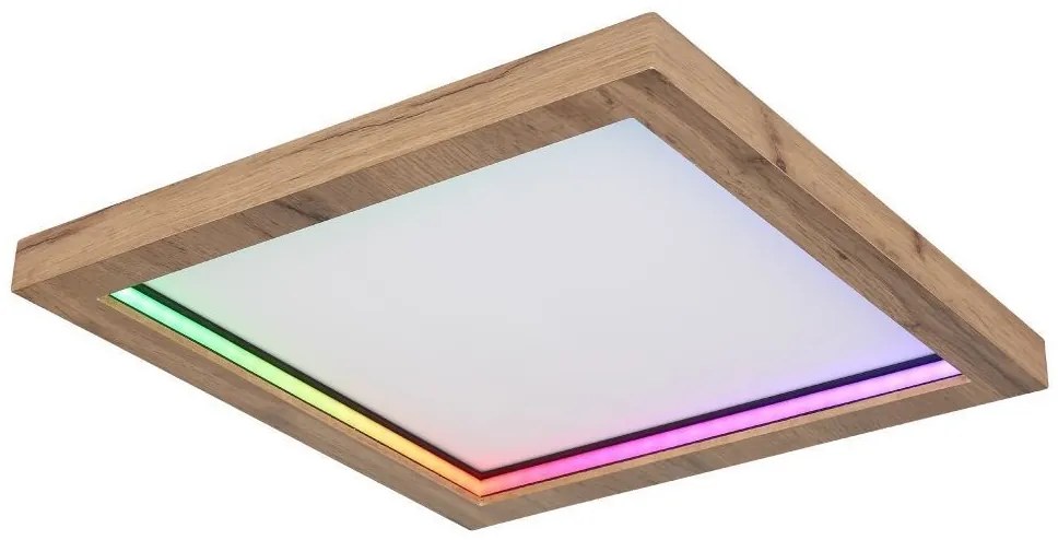 Globo 41374-24 - LED RGBW 24W sufitowe ściemnialne BRANZA + DO