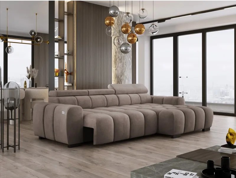 Narożnik BULL S MINI Prawostronny z Elektryczną Regulacją WERSAL