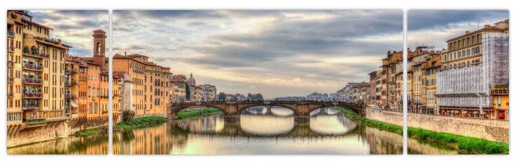 Obraz - Most przez rzekę (170x50 cm)
