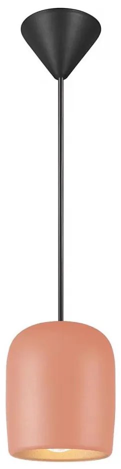 Nordlux - Żyrandol na lince NOTTI 1xE27/25W/230V pomarańczowy