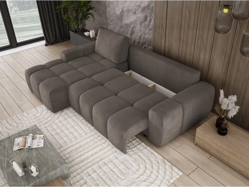 Narożnik MAILO system DL z pojemnikiem i funkcją spania WERSAL