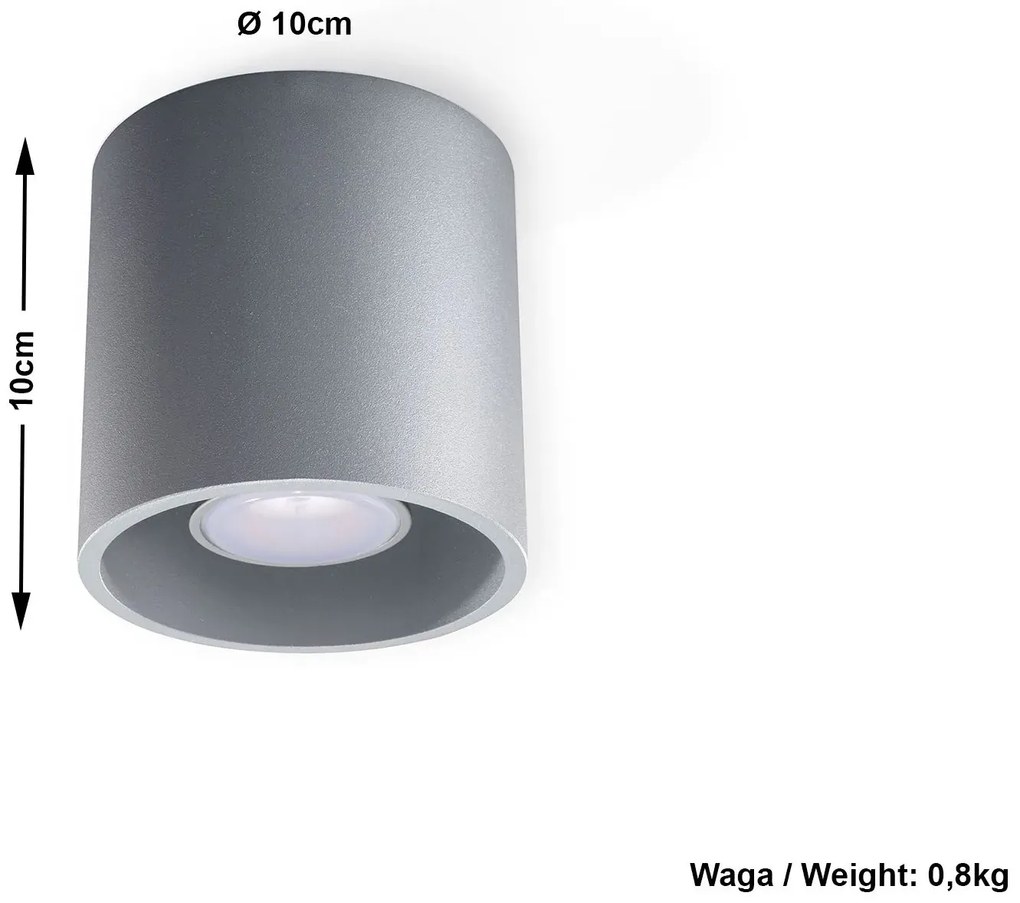 Nowoczesny plafon tuba H3-Z79