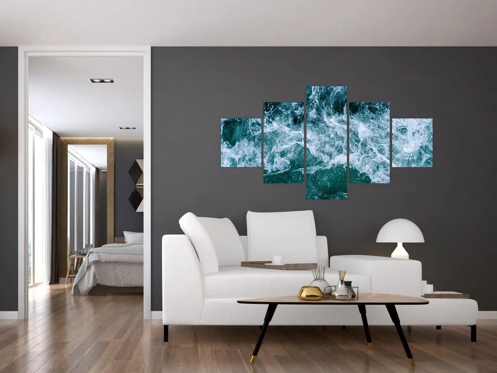 Obraz - Fale oceanu (125x70 cm)