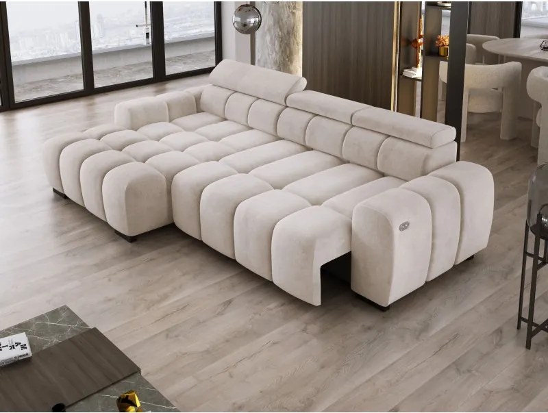 Narożnik OMBO S MINI Lewostronny z Elektryczną Regulacją WERSAL