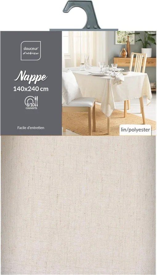 Obrus odpowiedni do prania 140x240 cm Pauline – douceur d'intérieur