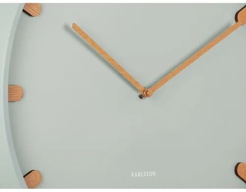 Karlsson 5942GR designerski zegar ścienny 40 cm, szary