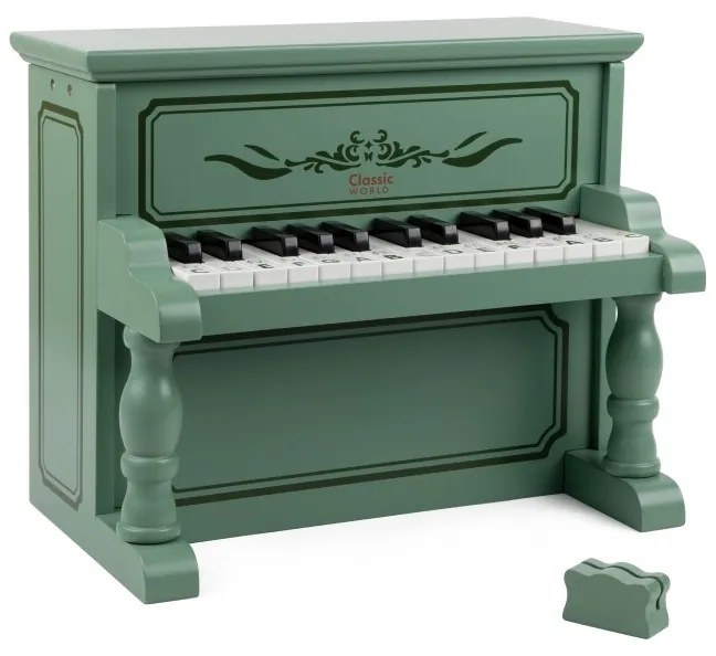 Classic world pianinko vintage + książeczka do nauki