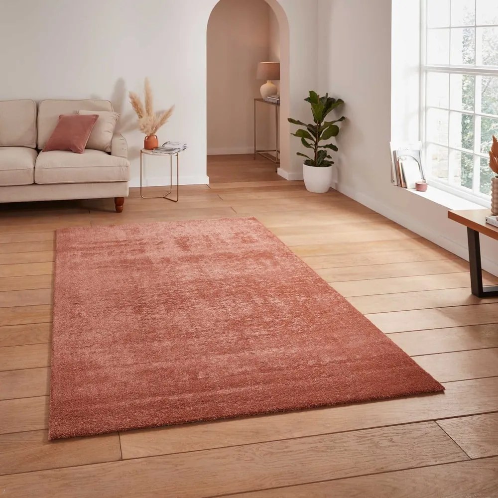 Ceglasty dywan odpowiedni do prania 80x150 cm Cove – Think Rugs