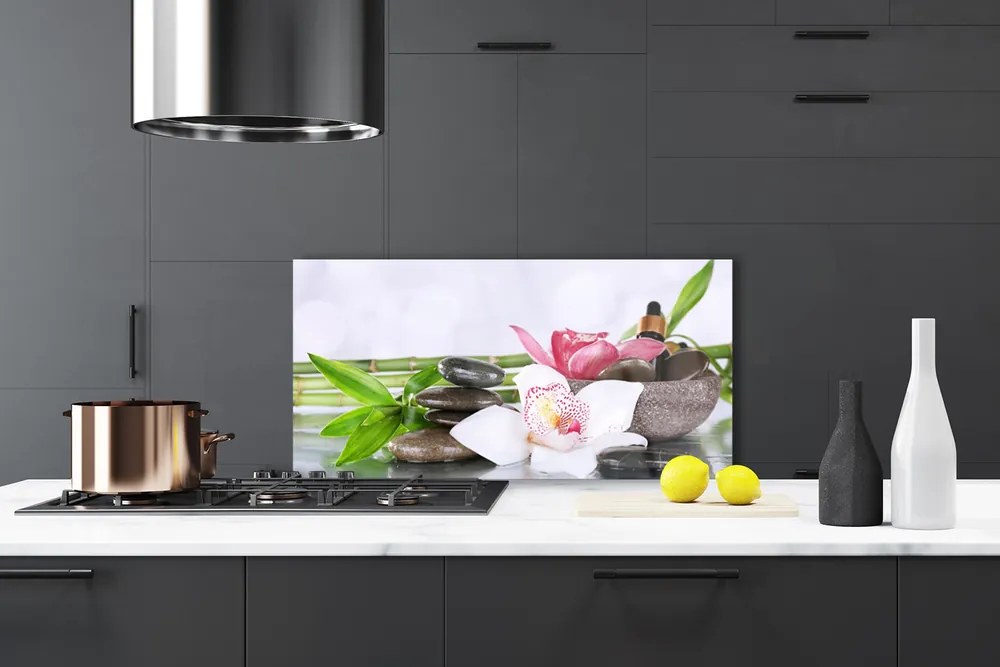 Panel Szklany Egzotyczna Harmonia Roślin