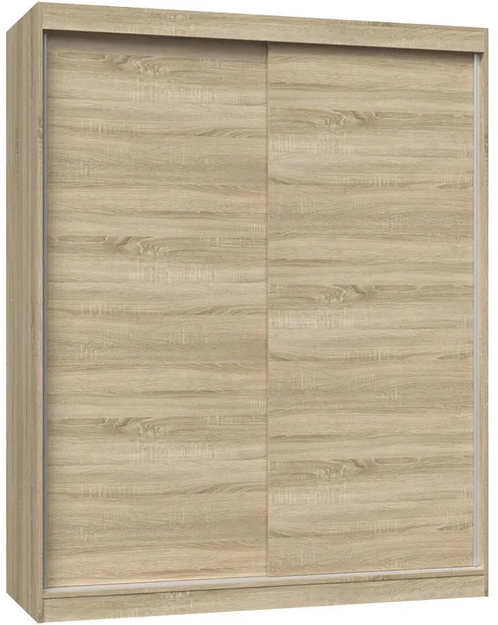 Szafa przesuwna dąb sonoma 160 cm N3-A44
