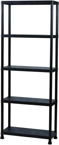 Plastikowy regał UNIVERSO 80 cm, 5 półek