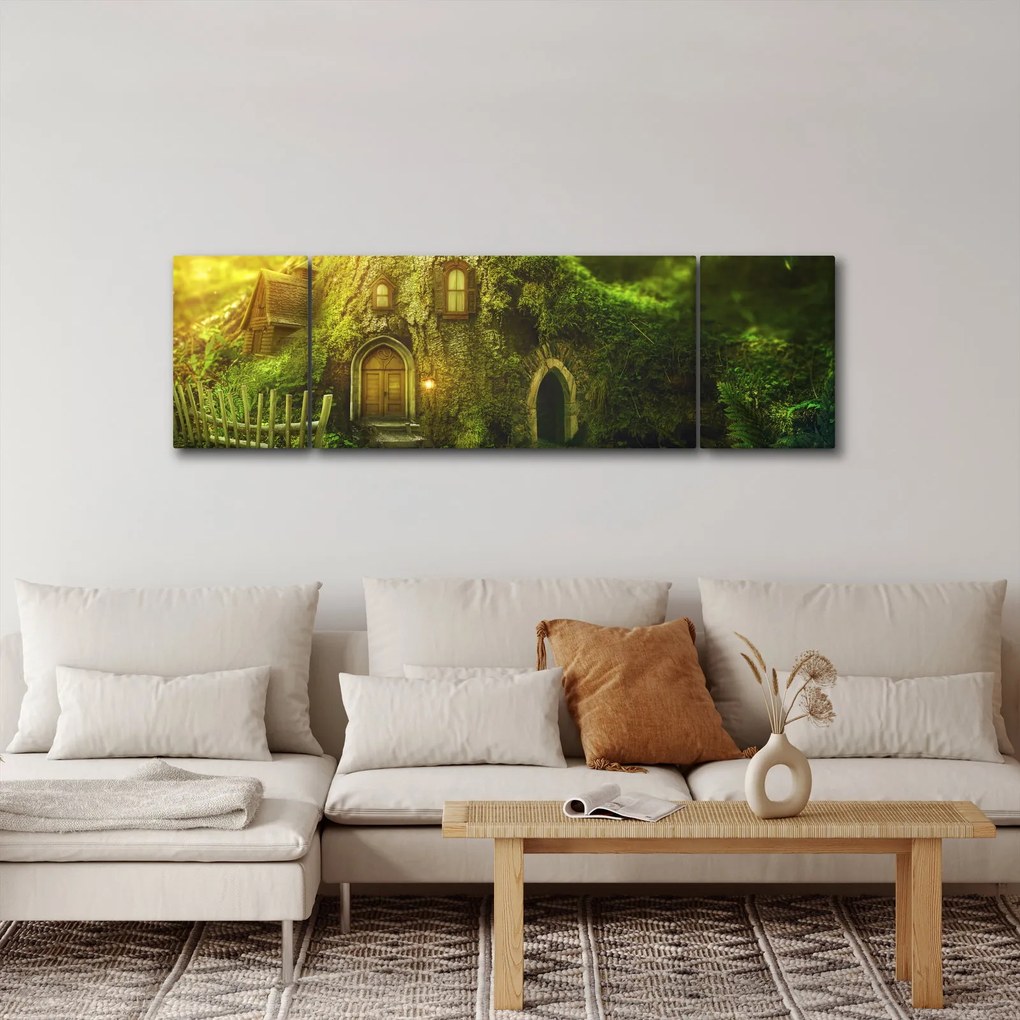 Obraz - Bajkowy las (170x50 cm)