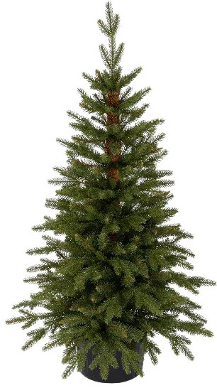 Choinka sztuczna w doniczce PE Świerk Naturalny 110cm
