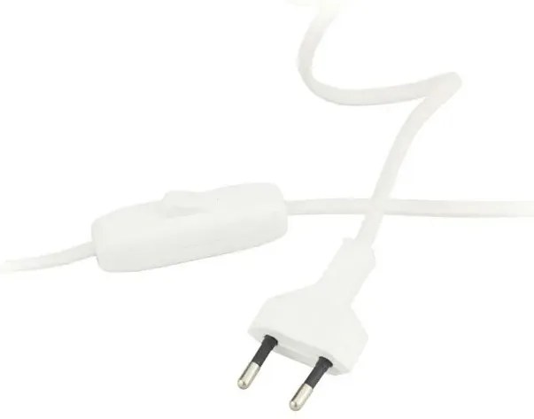 Lampka nocna z włącznikiem na chromowanym stelażu - L3-H48