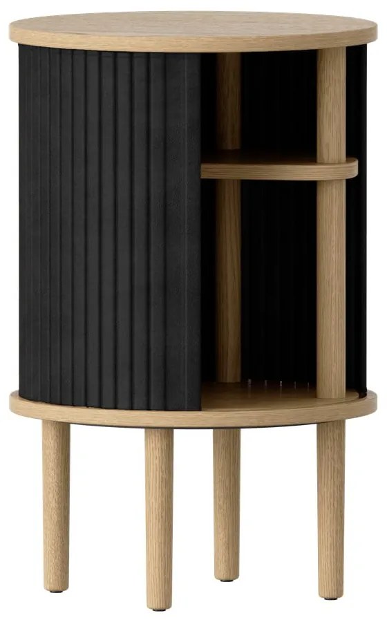 Okrągły stolik z litego drewna dębowego ø 38 cm Audacious – UMAGE