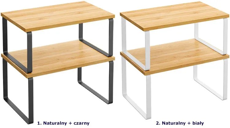 Zestaw 2 Półek Kuchennych W Stylu Loft A7-R60
