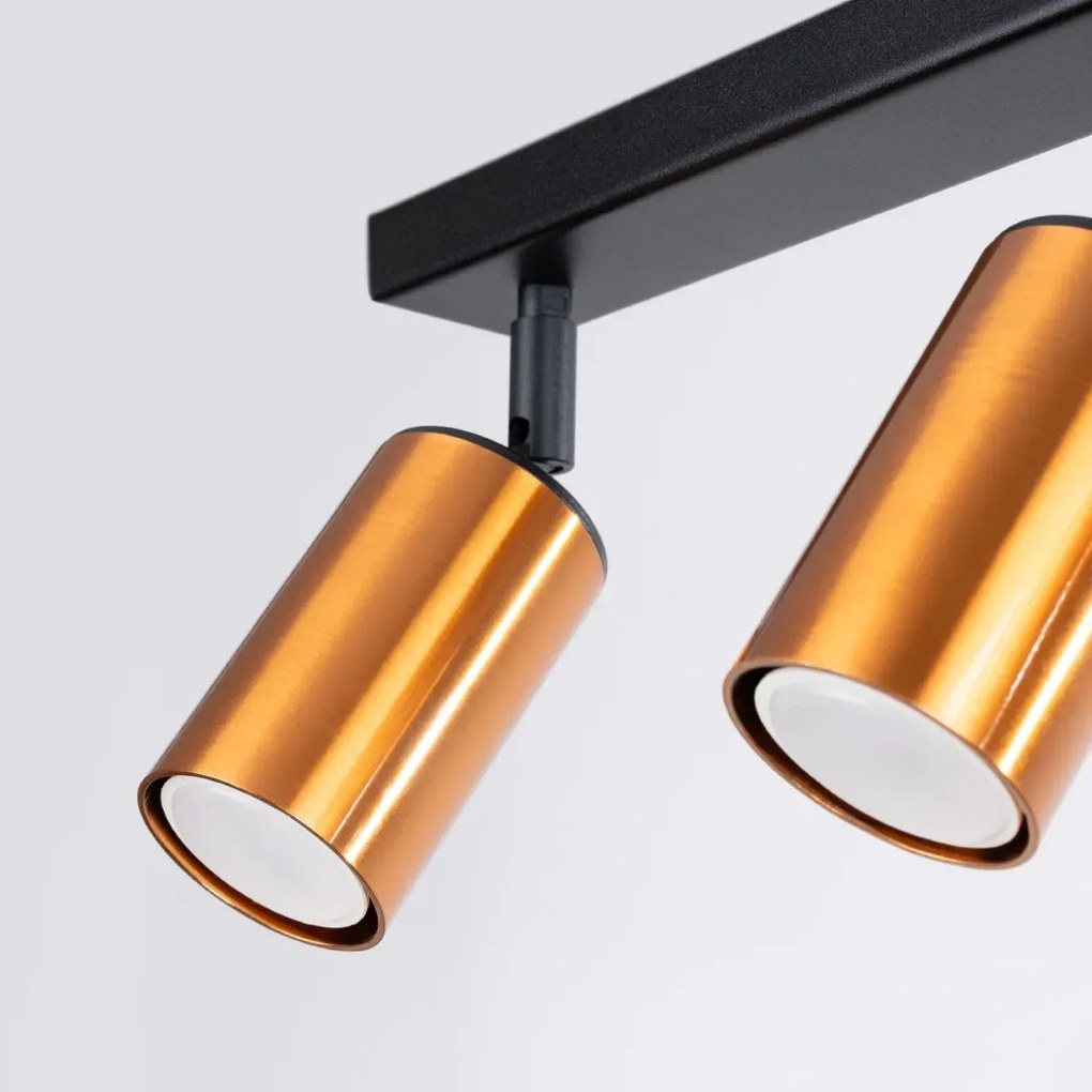Listwa oświetleniowa WINX 2 czarna/miedziana SOLLUX  LIGHTING