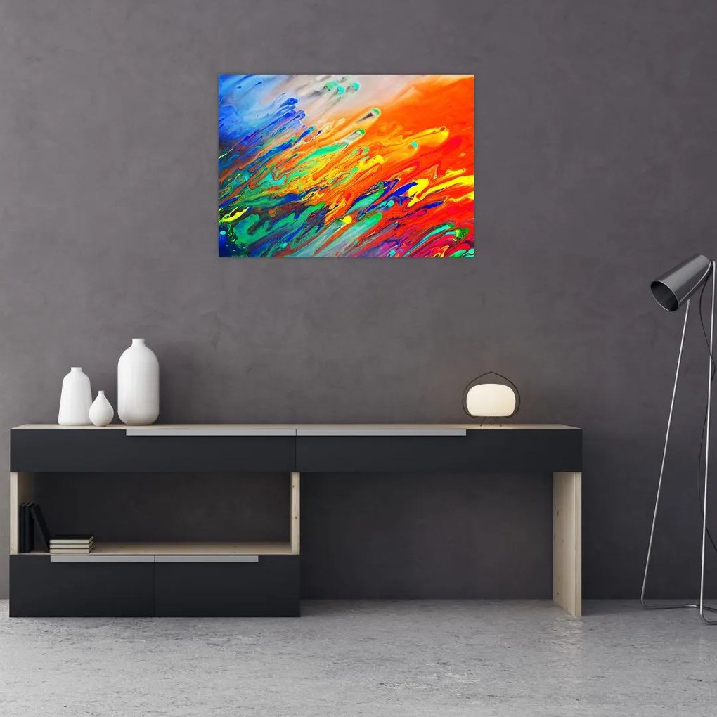 Obraz - Kolorowa abstrakcja (70x50 cm)