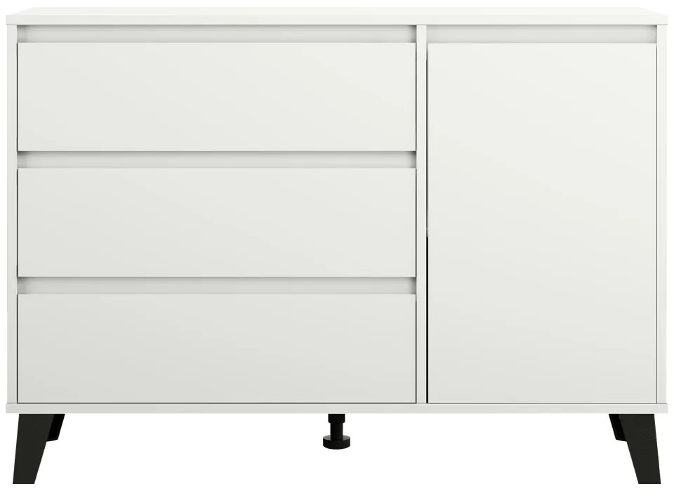 Komoda BOGAN 1D3S, biały