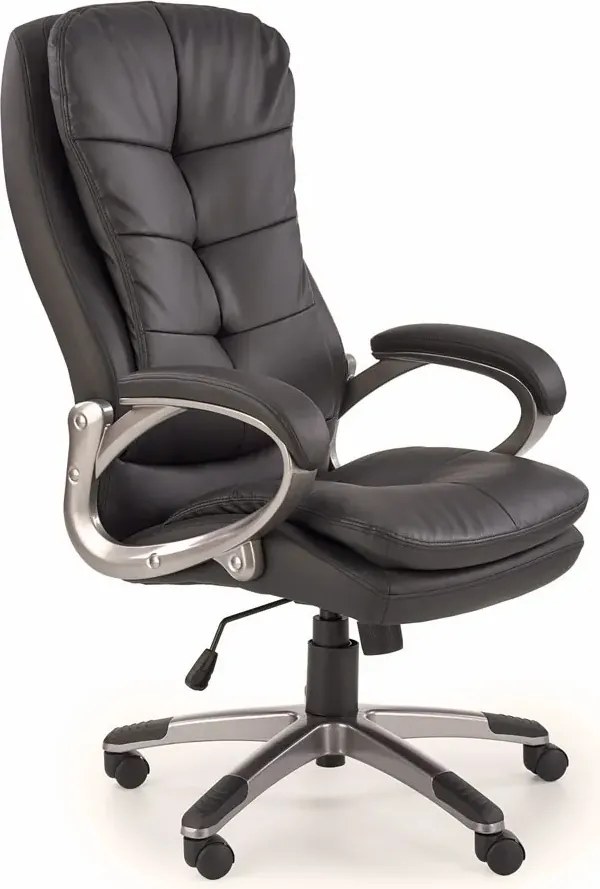 Gabinetowy czarny fotel obrotowy G2-A97