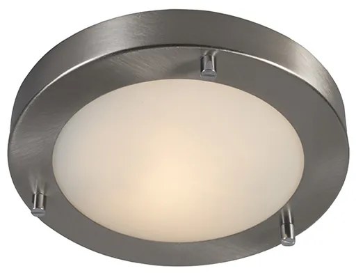 Nowoczesna lampa sufitowa stalowa 18 cm IP44 - Yuma