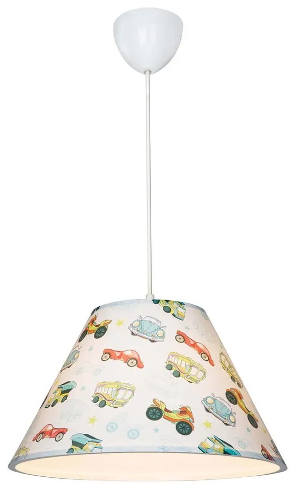 Biała lampa dziecięca ø 35 cm Tria – Squid Lighting