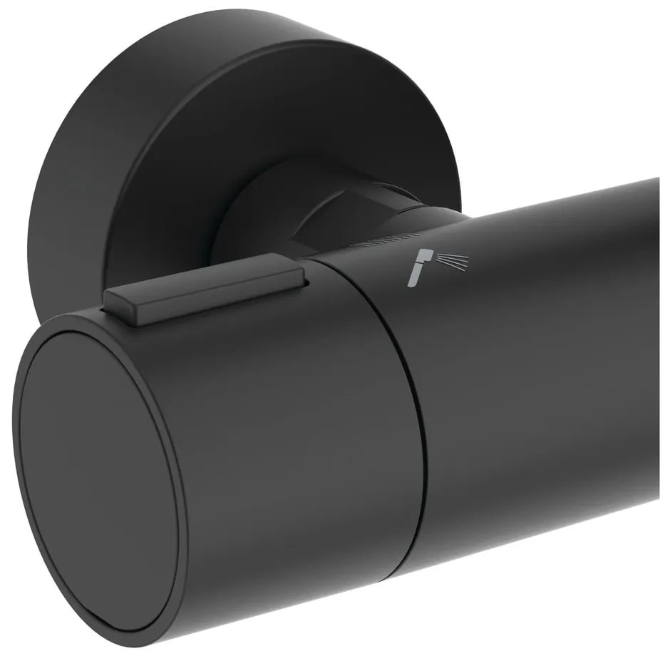 Metalowy zestaw prysznicowy w kolorze matowej czerni 111 cm ALU+ – Ideal Standard