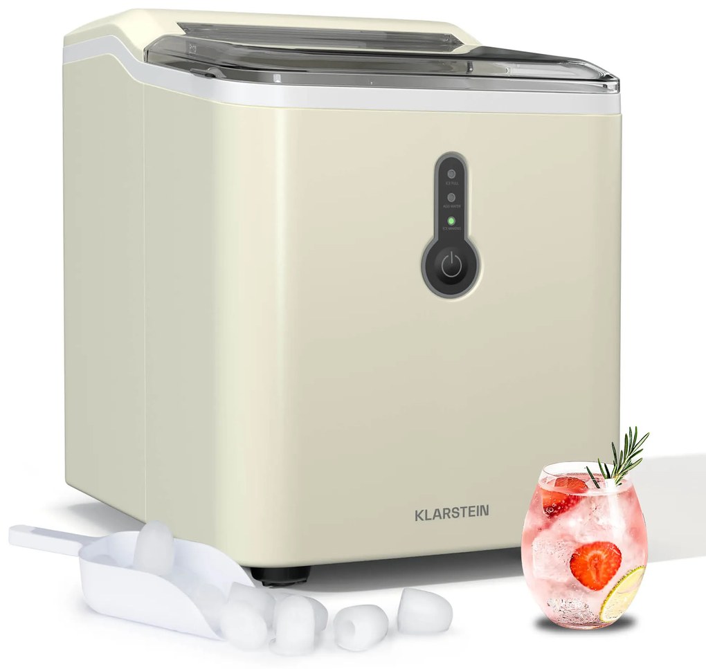 Klarstein Chillout Kostkarka do lodu, 12 kg /24 h