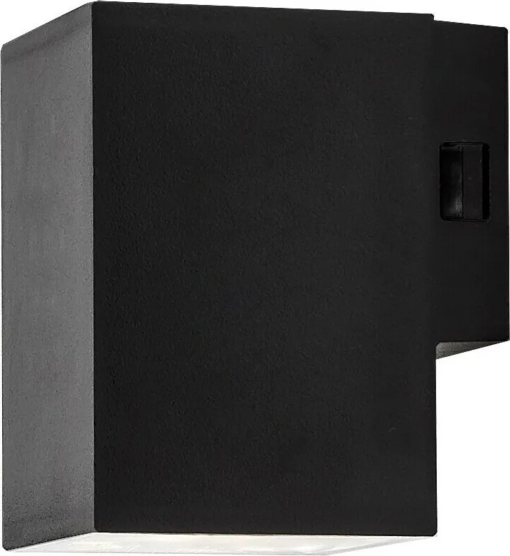 Rabalux 77156 zewnętrzna lampa ścienna LED Urfa, 9 W, IP65, czarny, 11,5 cm