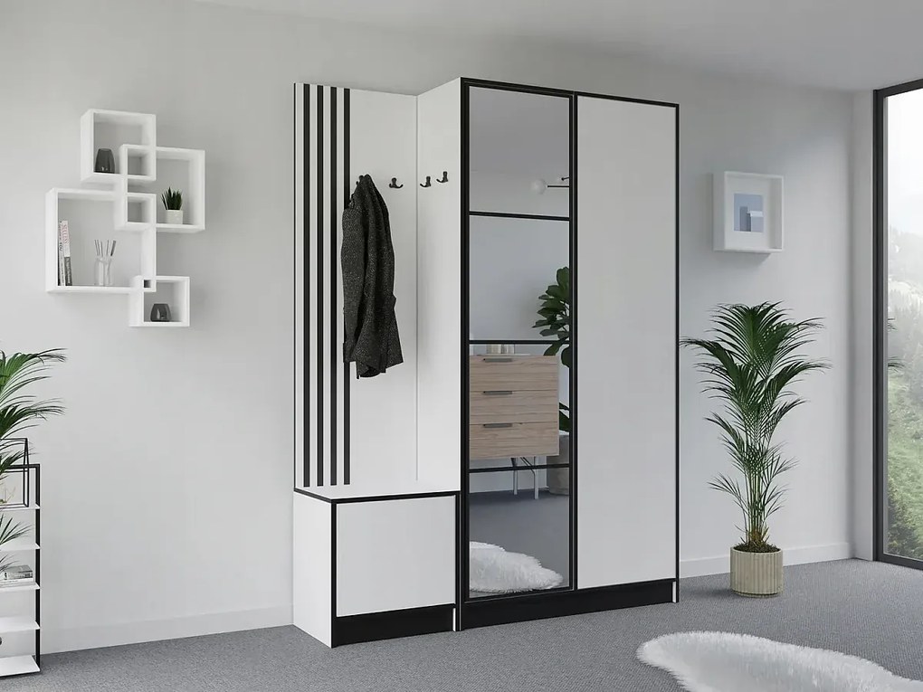 Garderoba EDEN 13  Biały