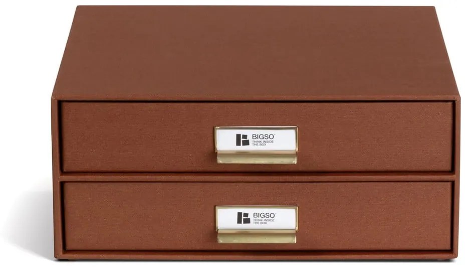Kartonowy organizer z szufladką Birger Restore Paper Laminate – Bigso