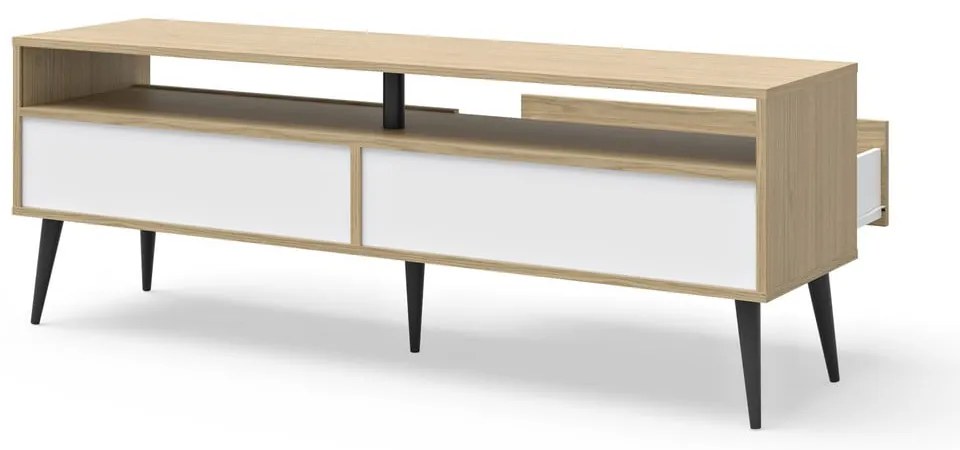 Szafka pod TV w dekorze dębu 150x54 cm Lake – TemaHome