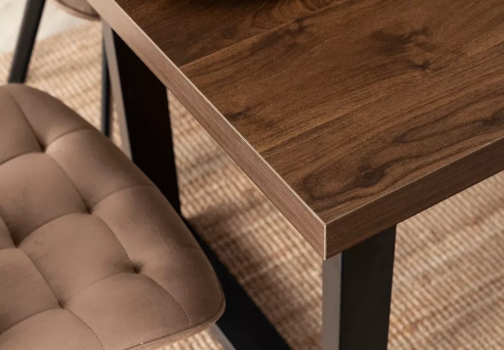 Rozkładany stół prostokątny Petralio 130–230 cm z laminowanym blatem