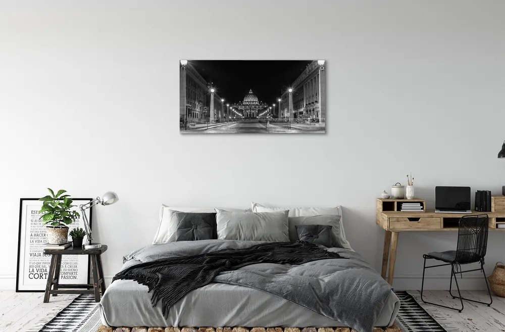 Obraz canvas na ścianę Droga do Zabytkowej Kaplicy