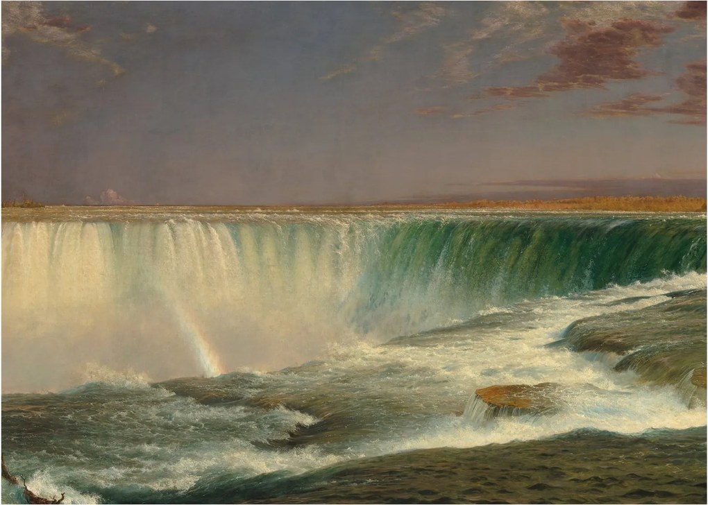 Obraz - Frederic Edwin Church, Niagara, reprodukcje (70x50 cm)