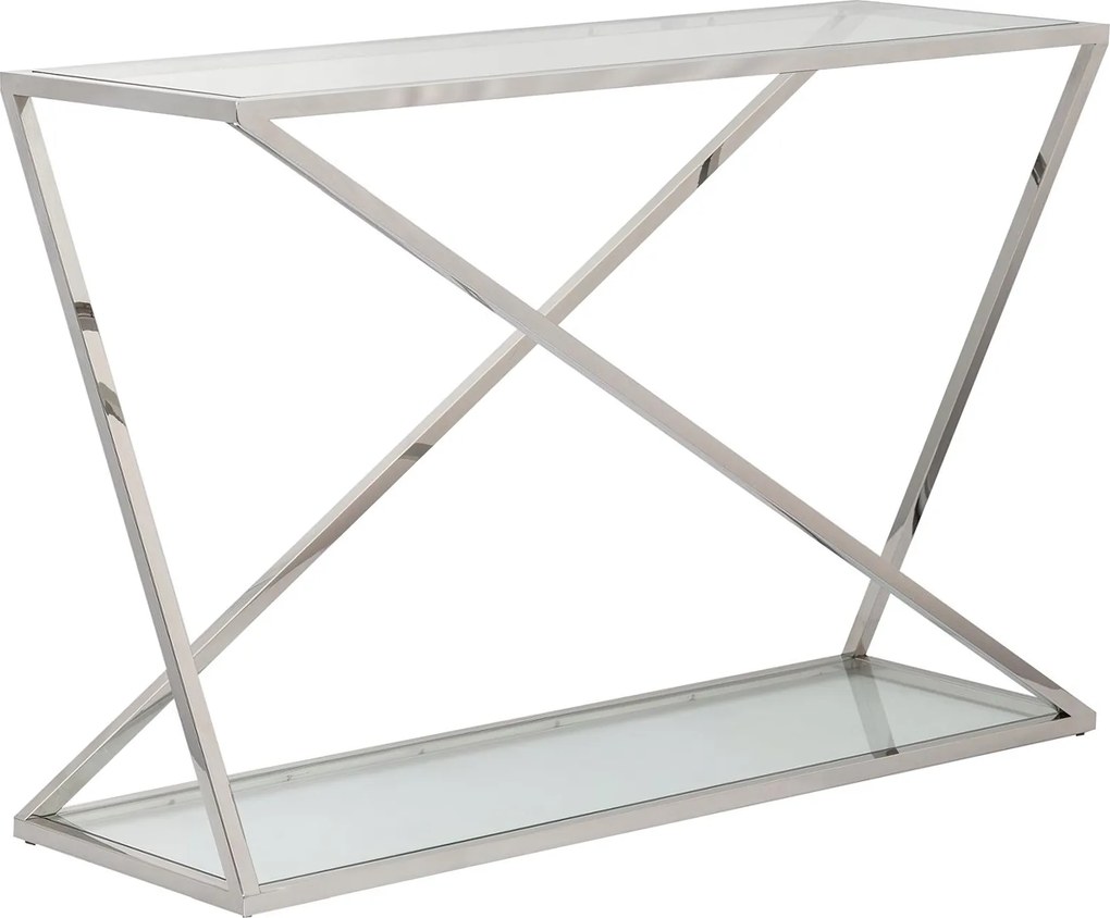 Konsola Vertigo silver 120x40x80cm