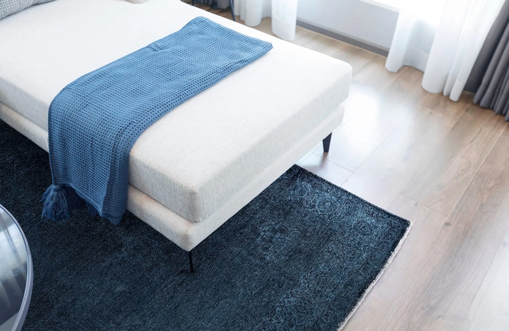 Dywan vintage Marylou granatowy 155 cm x 225 cm